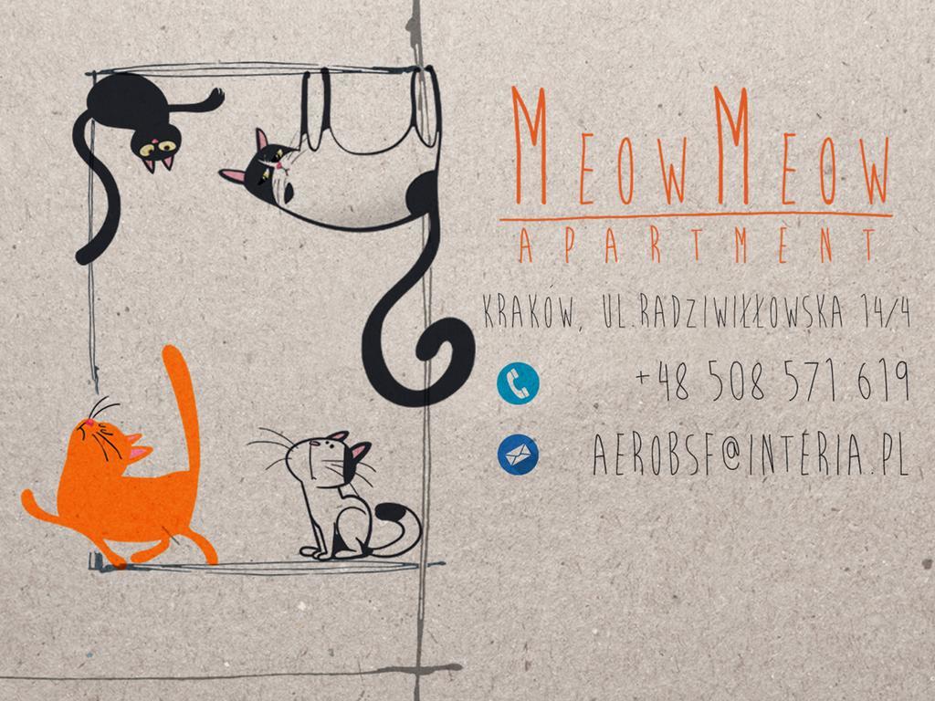 Meowmeow Apartment Cracovia Esterno foto